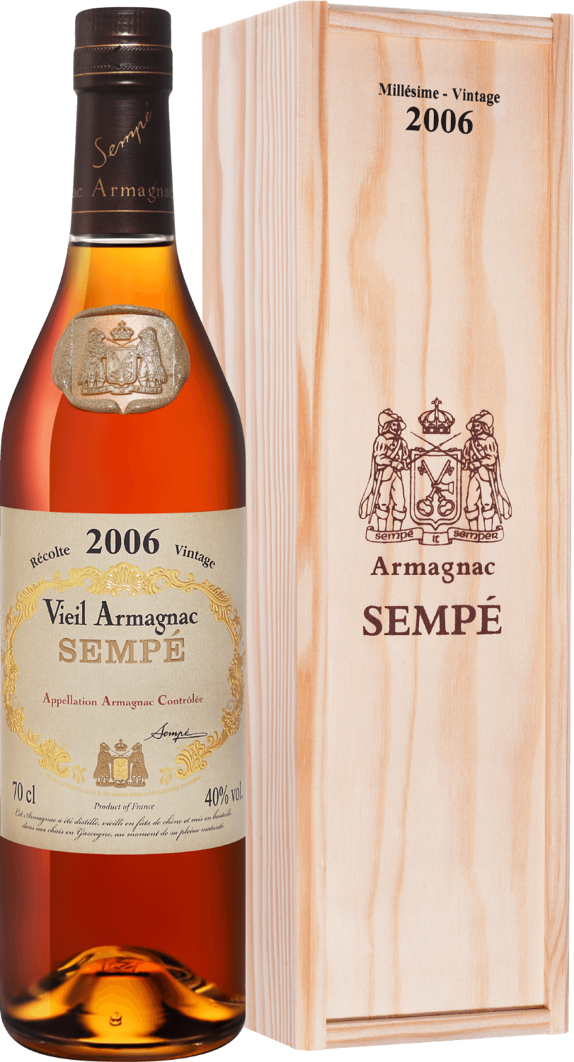 

Арманьяк Sempe Vieil Vintage 2006 Armagnac AOC (gift box)