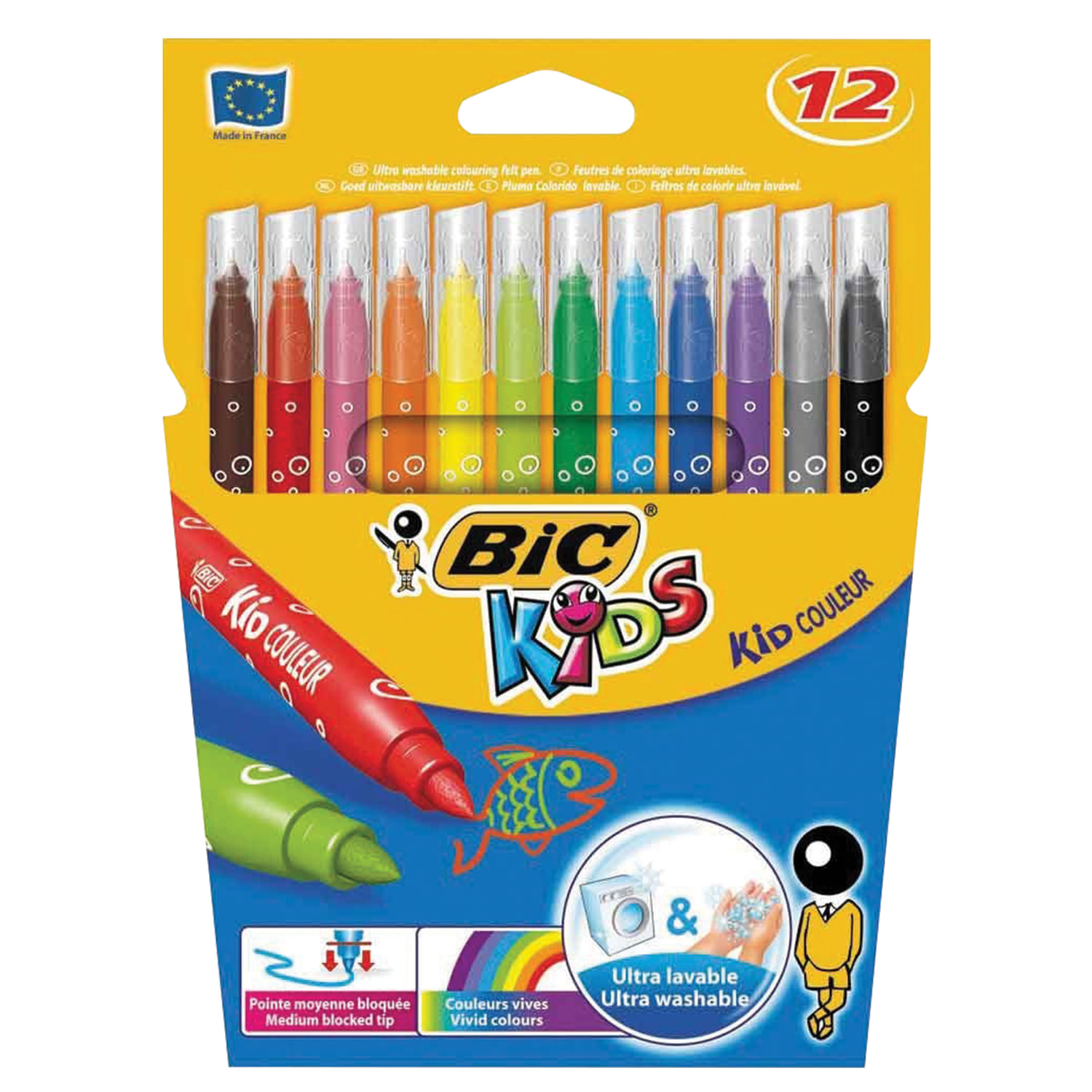 Фломастеры BIC Kid Couleur 2 шт