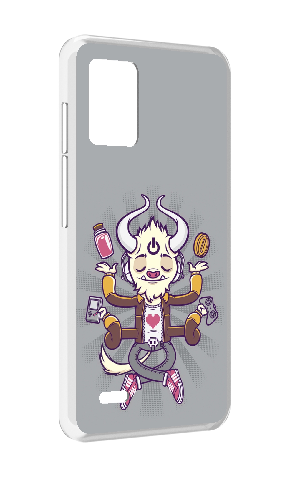 

Чехол MyPads рогатый любитель поиграть для UMIDIGI Bison X10S / Bison X10G, Прозрачный, Tocco