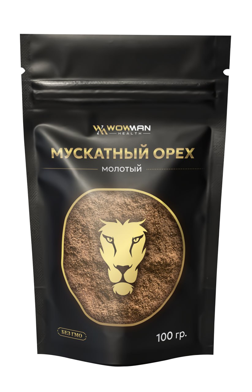 

Мускатный орех WowMan молотый, 100 г, WMGF1033