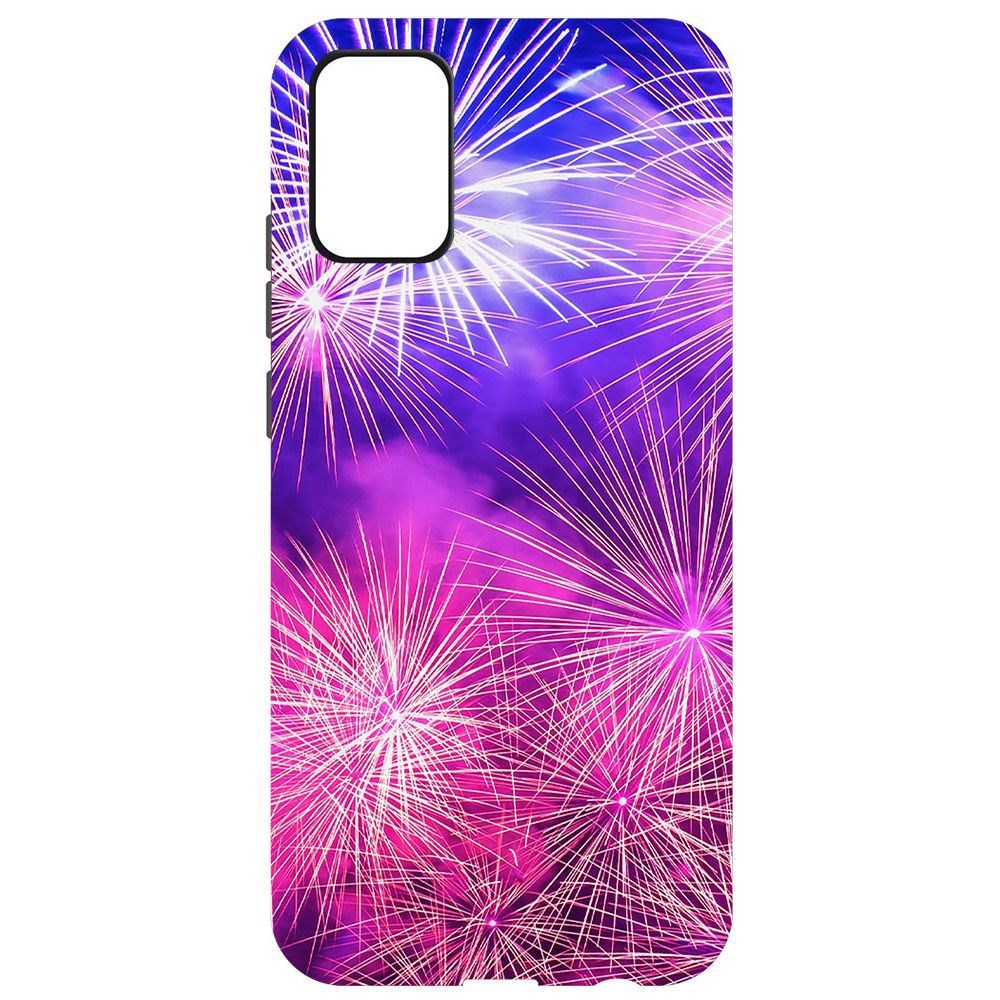 

Чехол-накладка Krutoff Софт Кейс Салют для Samsung Galaxy A02s (A025) черный