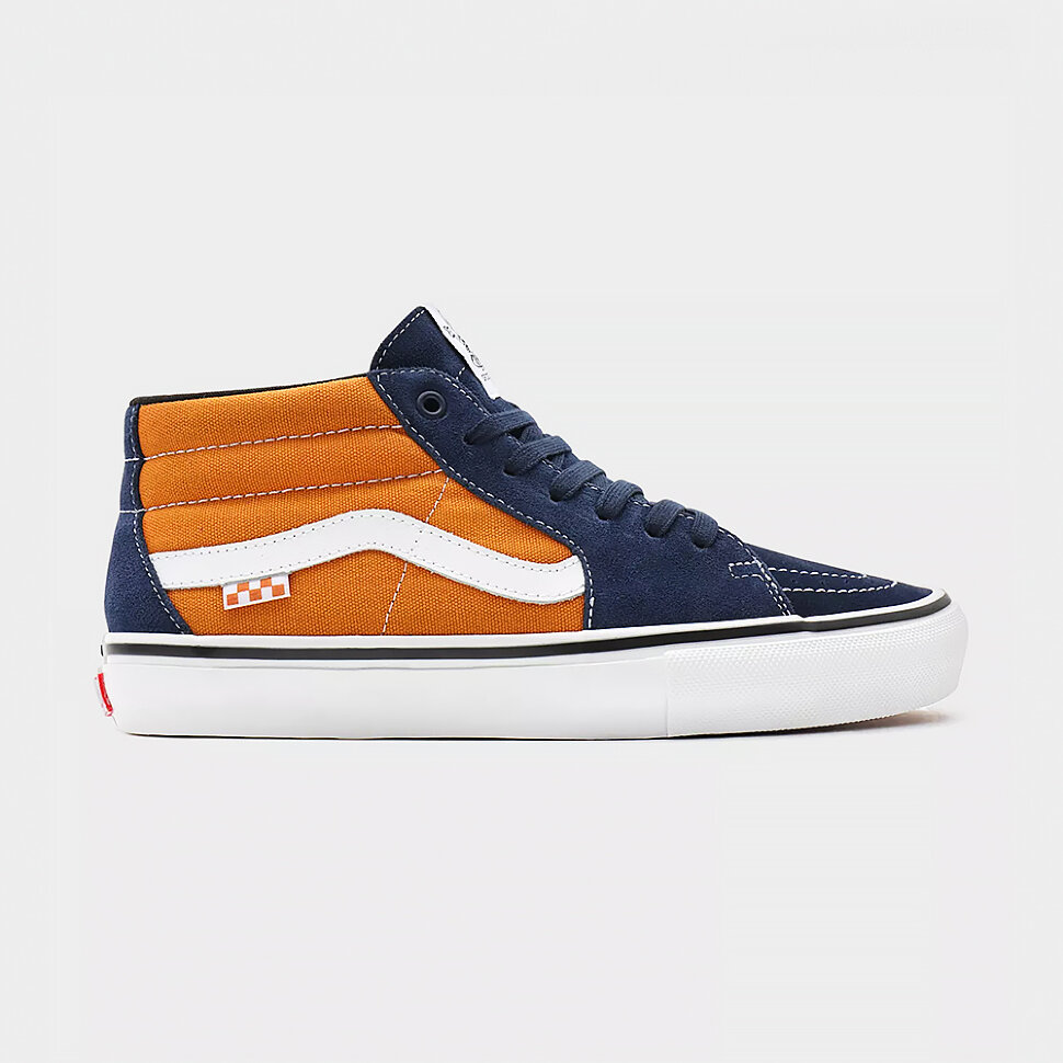 

Кеды VANS Mn Skate Grosso Mid Navy/Orange 2022