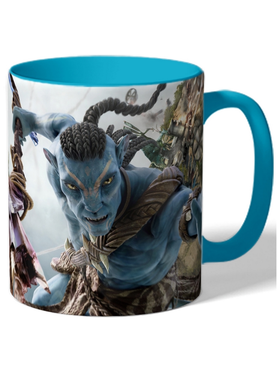 

Кружка DRABS с цветной поверхностью на тему компьютерная игра Avatar