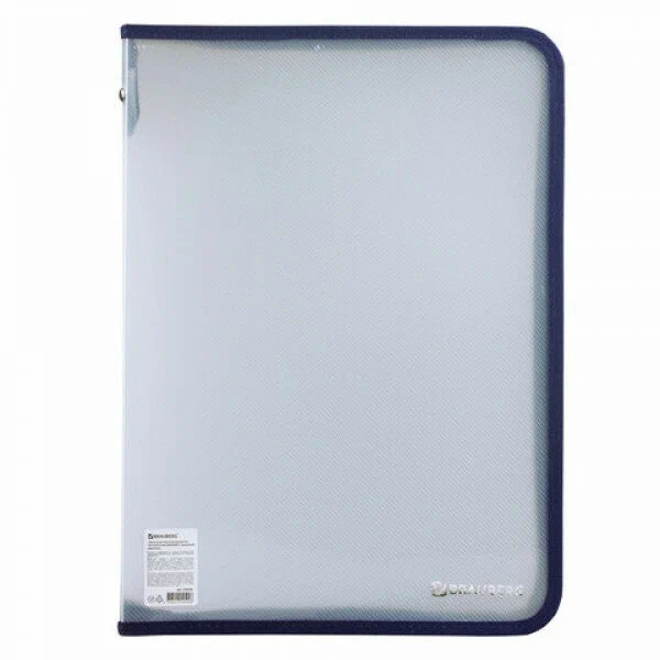 

Папка на молнии пластиковая (226036), набор из 3 шт, Прозрачный