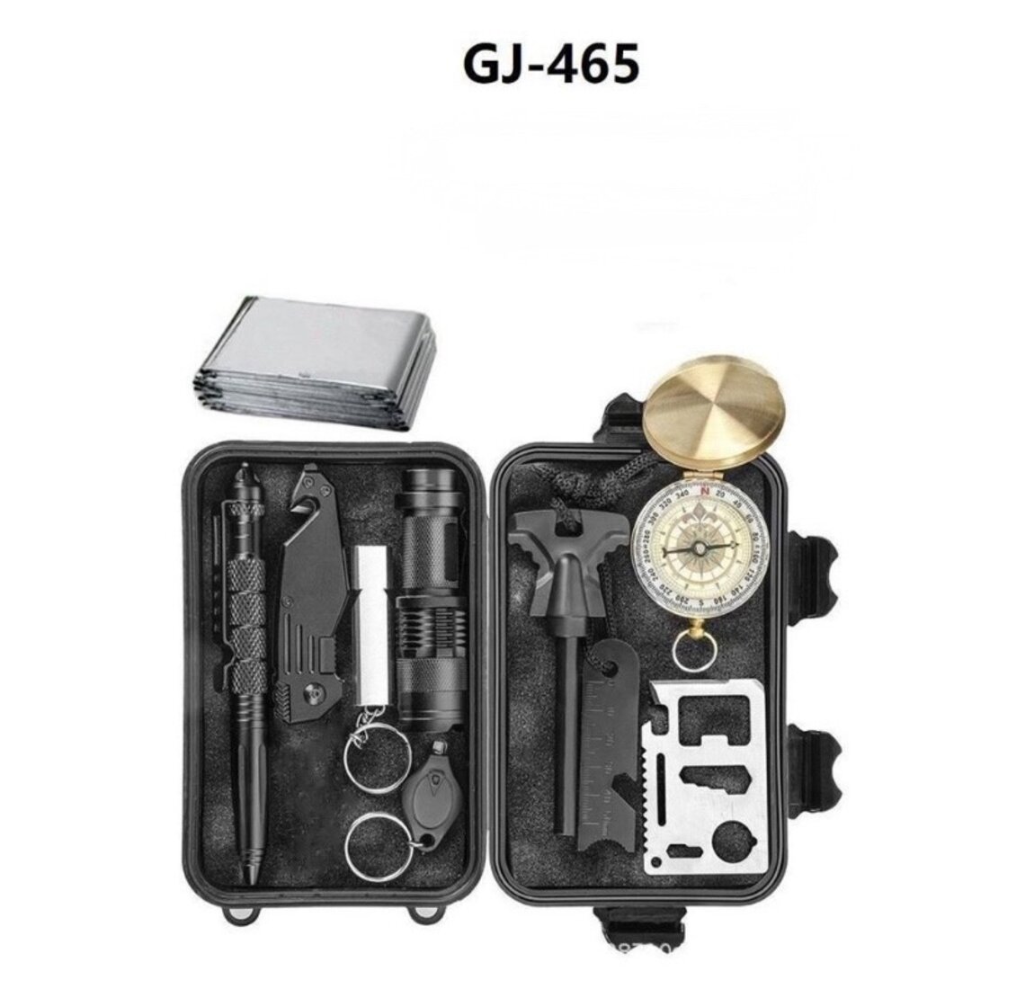 

Набор для выживания GJ-465 GF, Черный