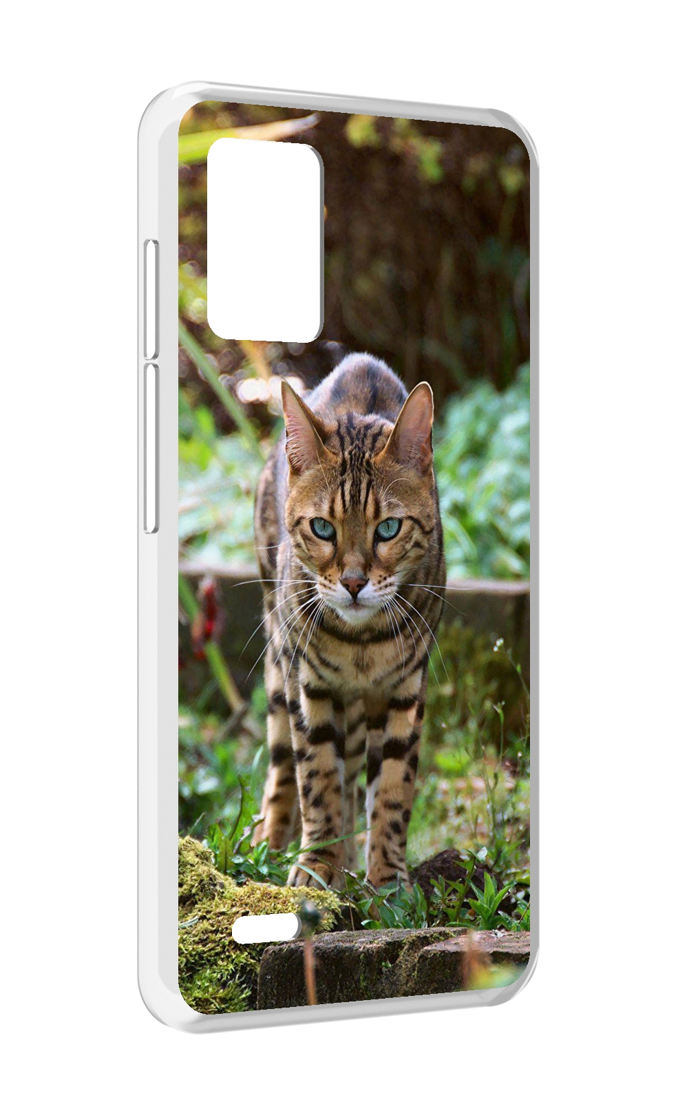 

Чехол MyPads порода кошка бенгальская для UMIDIGI Bison X10S / Bison X10G, Прозрачный, Tocco