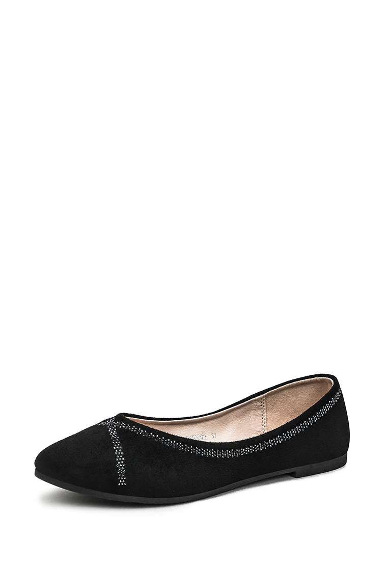 

Балетки женские T.Taccardi 135397 черные 40 RU, Черный, 135397