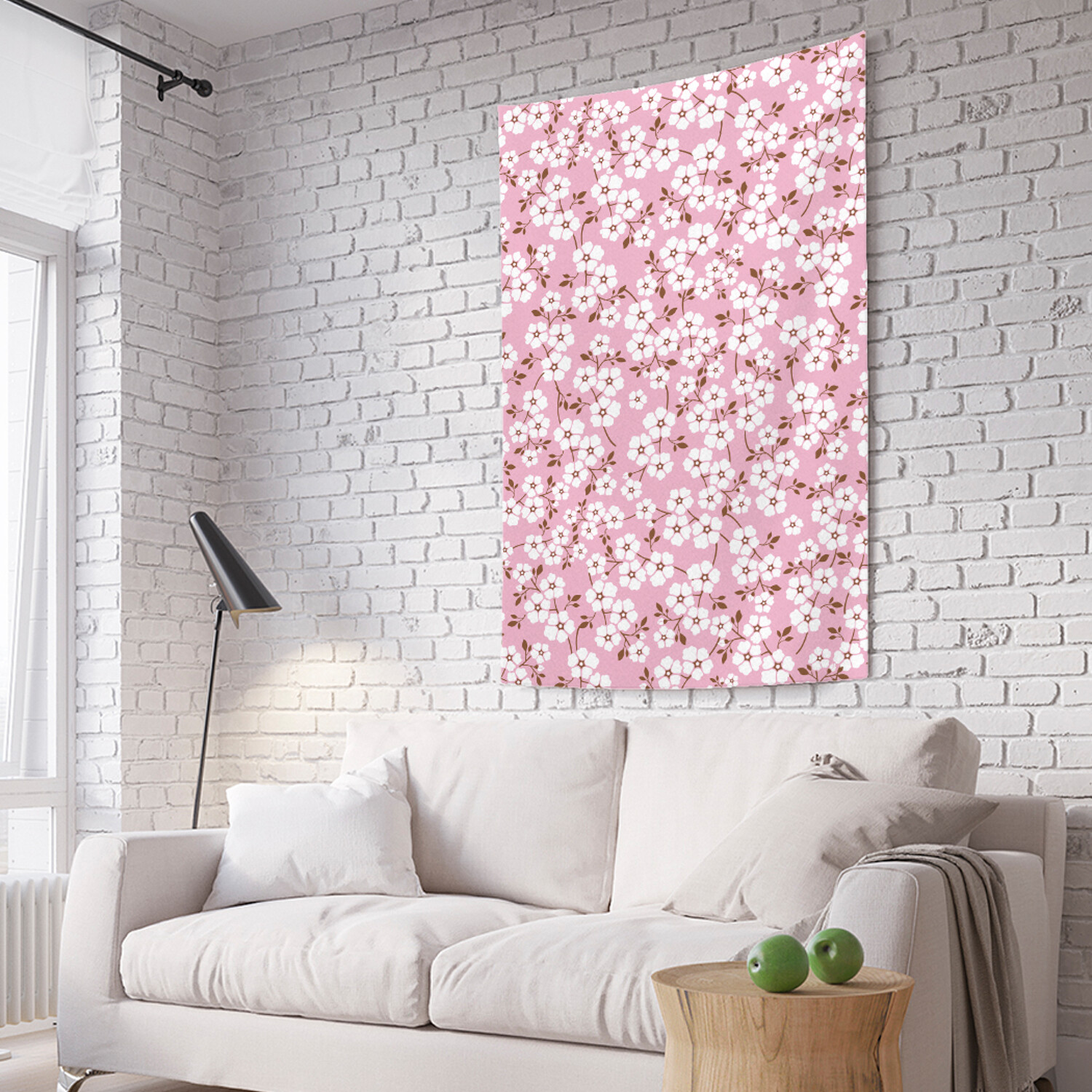 

Вертикальное фотопанно на стену JoyArty Цвет вишни 150x200 см, Цвет вишни