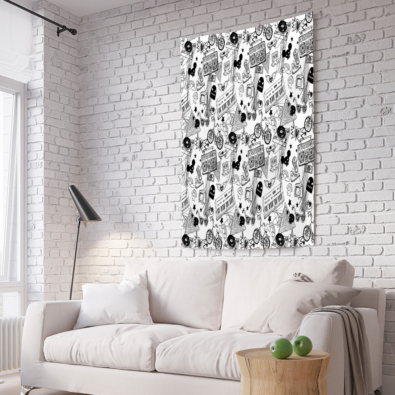 

Вертикальное фотопанно на стену JoyArty Музыка с собой 150x200 см, Музыка с собой