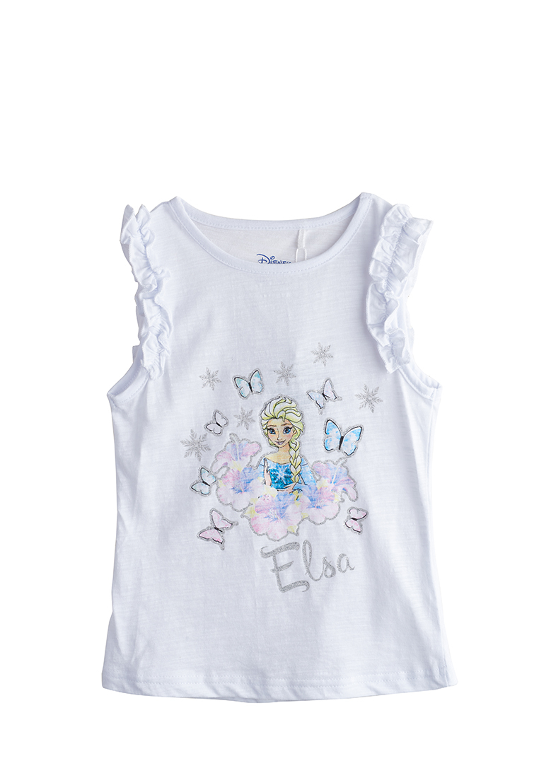 фото Топ детский disney frozen ss19fr1201040 белый р.110