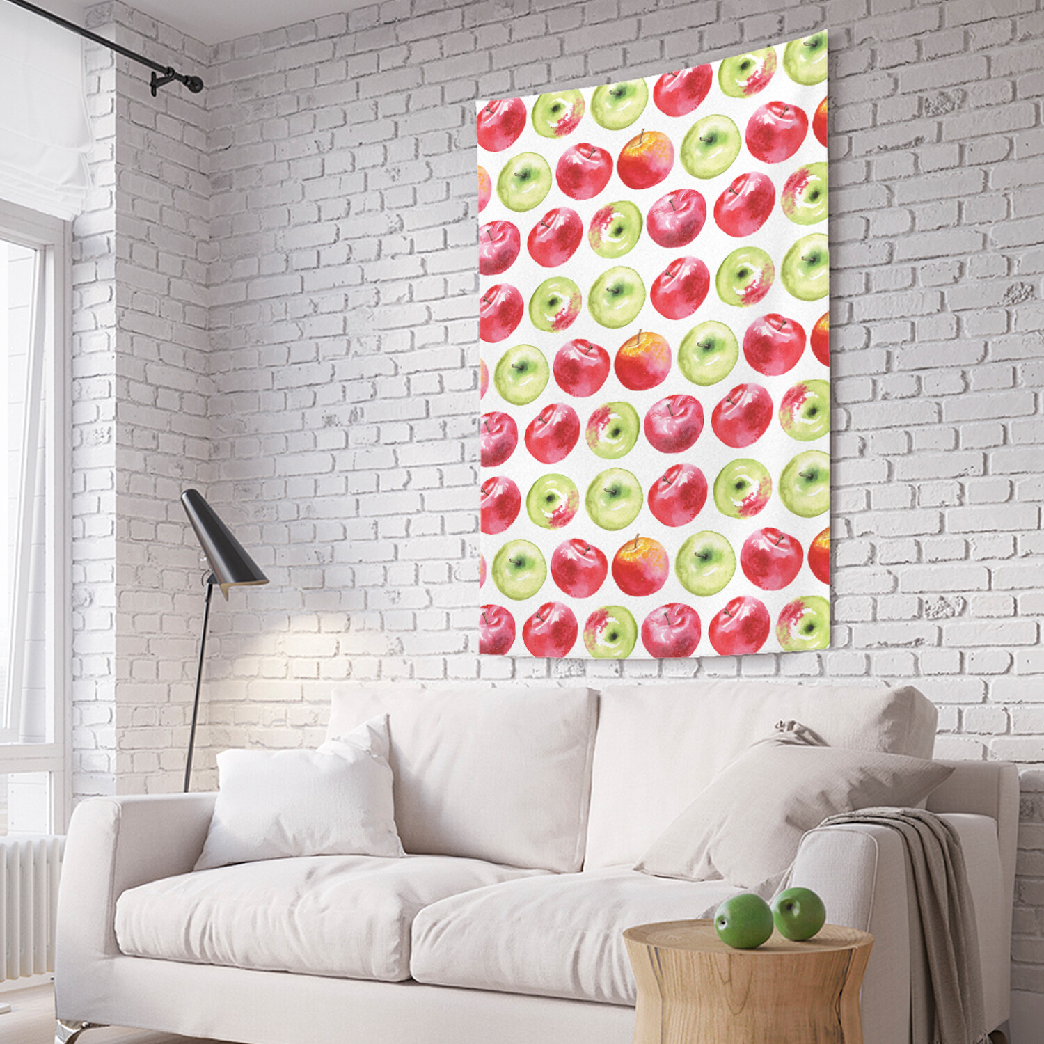 

Вертикальное фотопанно на стену JoyArty Урожай яблок 150x200 см, Урожай яблок