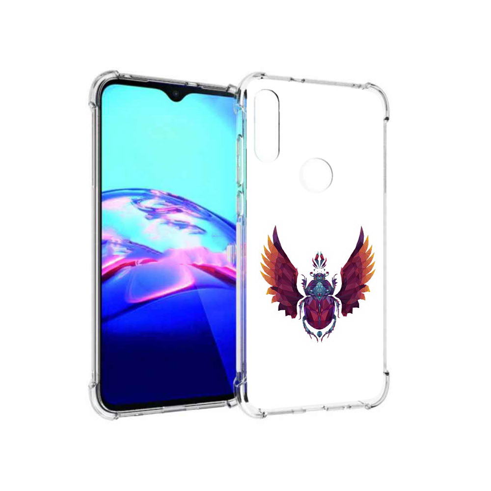 

Чехол MyPads Tocco для Motorola Moto E алмазный скоробей (PT227064.345.219), Прозрачный, Tocco