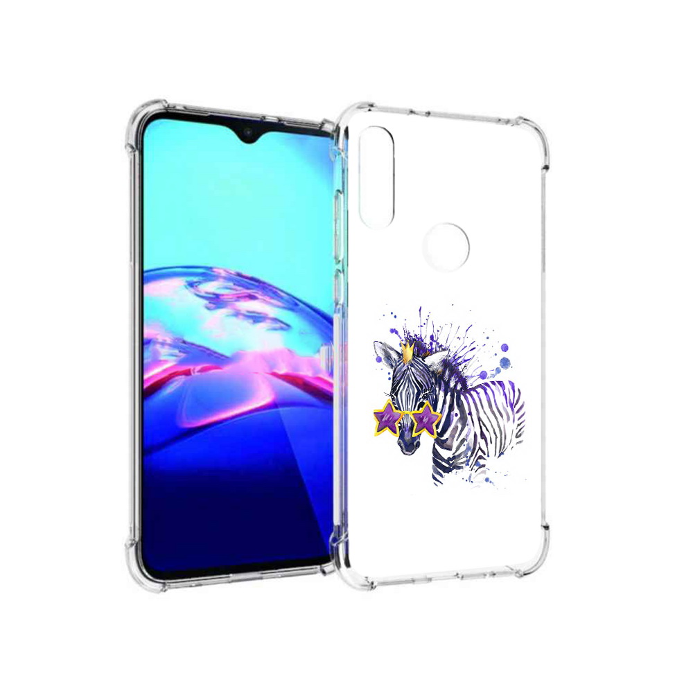

Чехол MyPads Tocco для Motorola Moto E акварельная зебра (PT227064.345.215), Прозрачный, Tocco