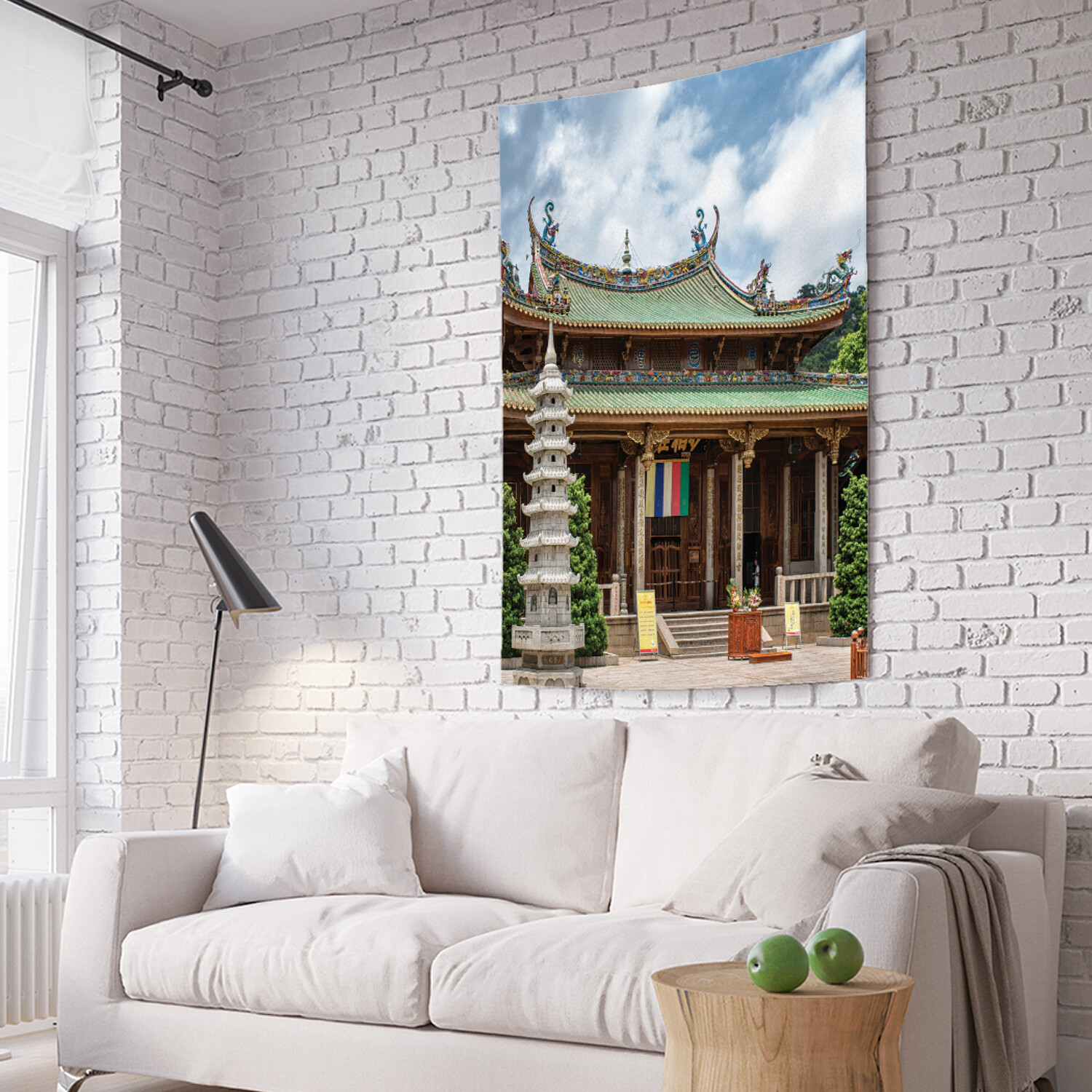 

Вертикальное фотопанно на стену JoyArty Храм Конфуция 150x200 см, Храм Конфуция