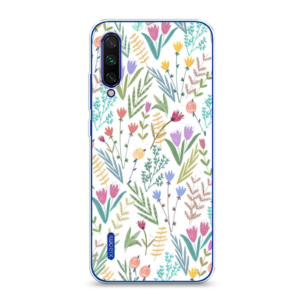 

Чехол Awog на Xiaomi Mi CC9E/Mi A3 "Полевые цветы рисунок", Разноцветный, 36050-8