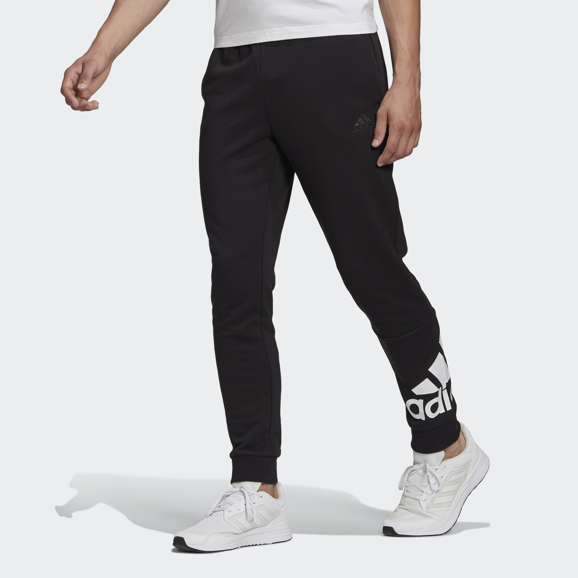 фото Спортивные брюки мужские adidas m bl ft pt черные 2xl