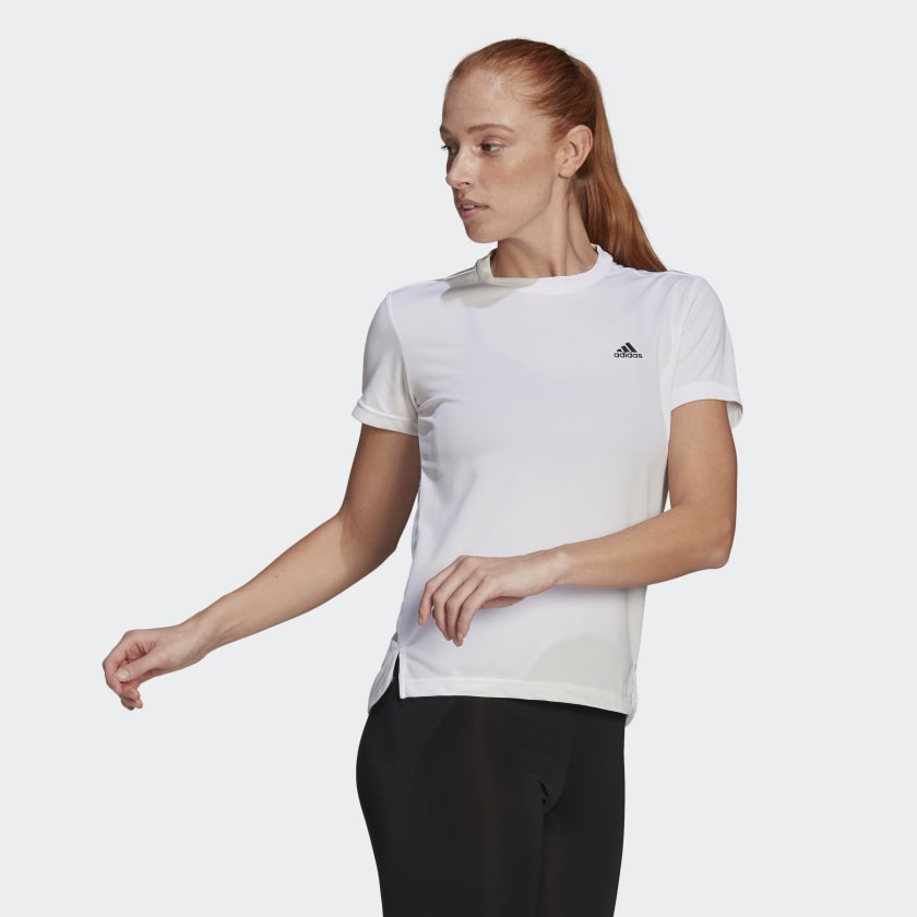 фото Футболка женская adidas w 3s tee белая xs