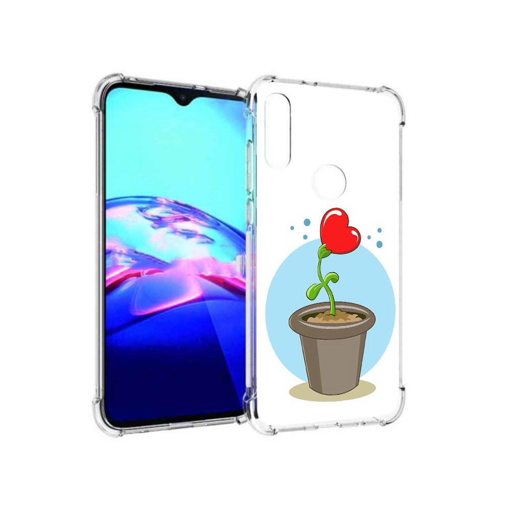 

Чехол MyPads Tocco для Motorola Moto E Растение любви 14 февраля (PT227064.345.145), Прозрачный, Tocco