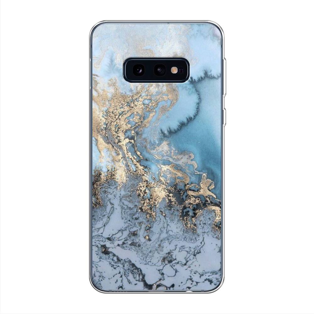

Чехол Awog на Samsung Galaxy S10E "Морозная лавина синяя", Разноцветный, 27250-3