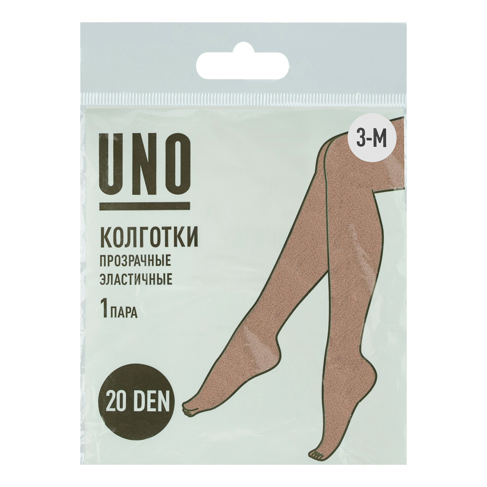 

Колготки женские Uno бежевые 3, Бежевый