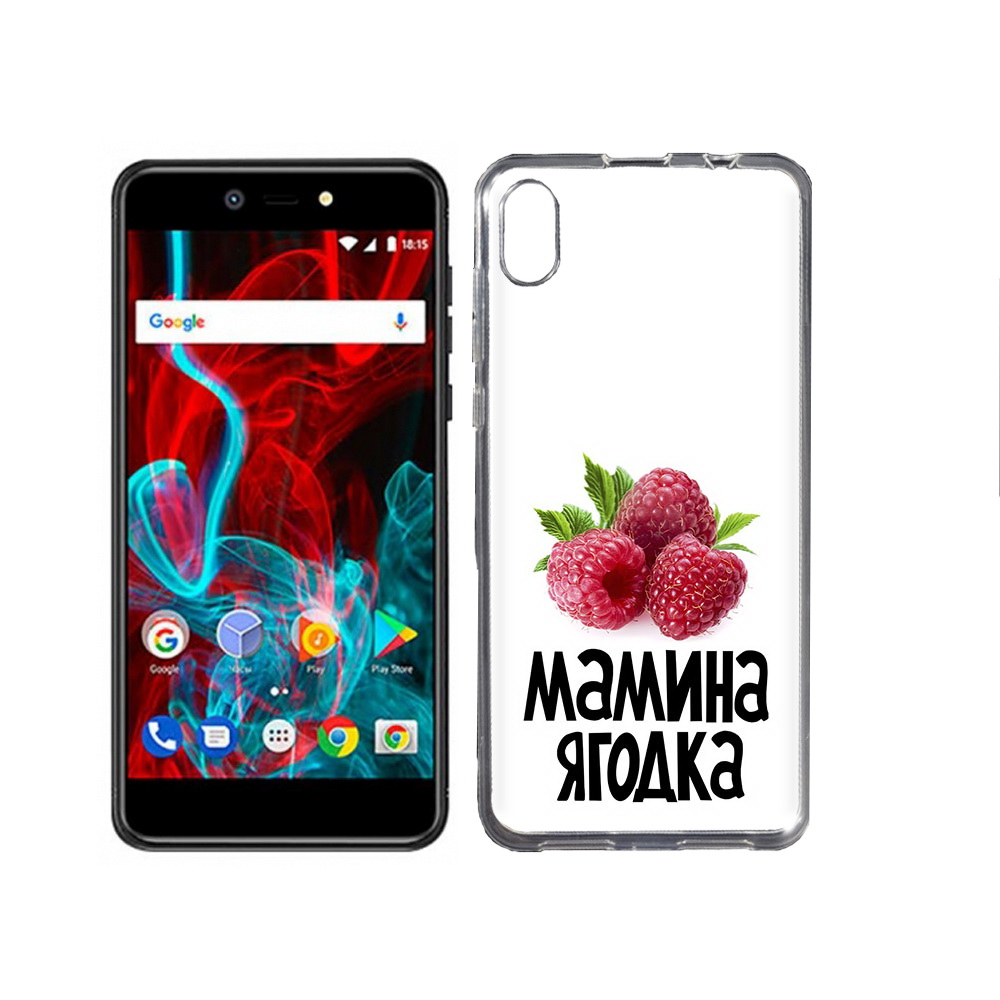 

Чехол MyPads Tocco для BQ-5211 Strike мамина ягодка, Прозрачный, Tocco