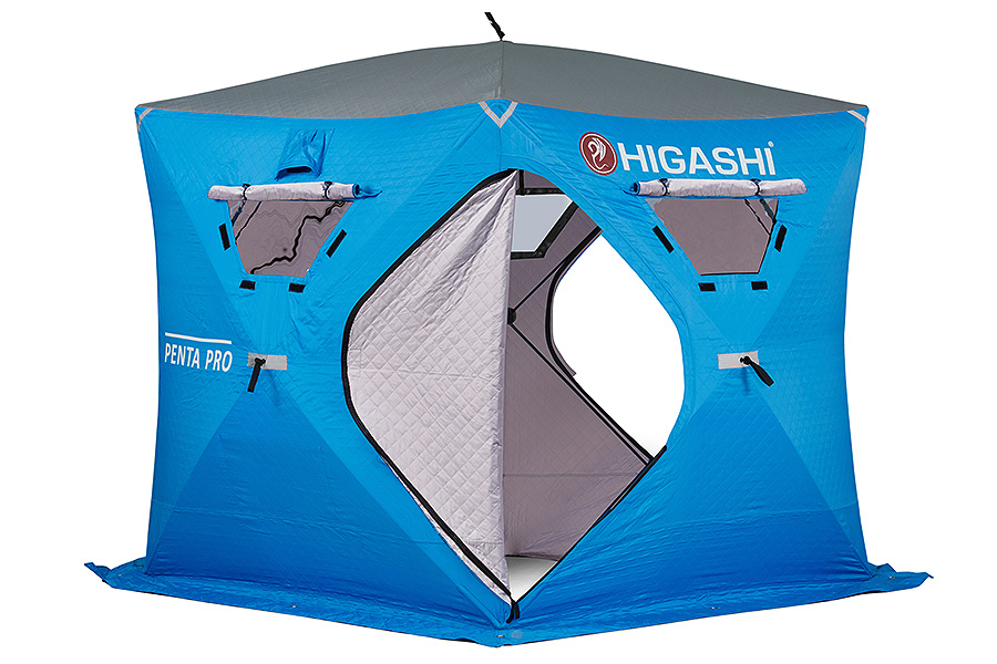 Палатка Higashi Penta Pro DC, для рыбалки, 6 мест, blue