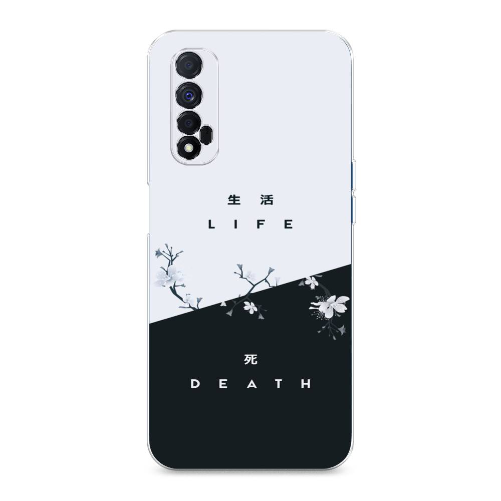 

Чехол Awog на Realme Narzo 30 4G "Life and death", Разноцветный, 257650-7