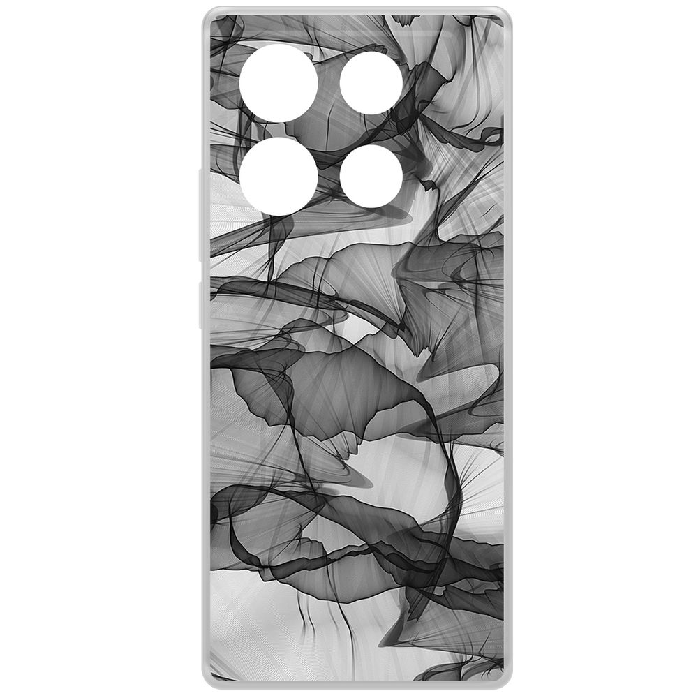 

Чехол-накладка Krutoff Clear Case Абстракт 14 для INFINIX Note 40, Прозрачный