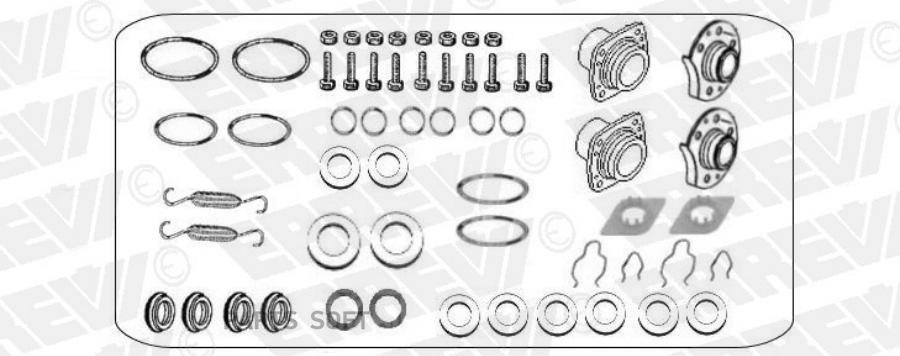 711790 ERREVI РЕМКОМПЛЕКТ ВАЛА ТОРМОЗНОГО