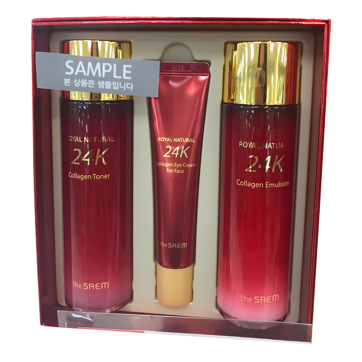 Набор уходовый The Saem Royal Natural 24K Collagen Skin Care 2 Set антивозрастной 4300₽