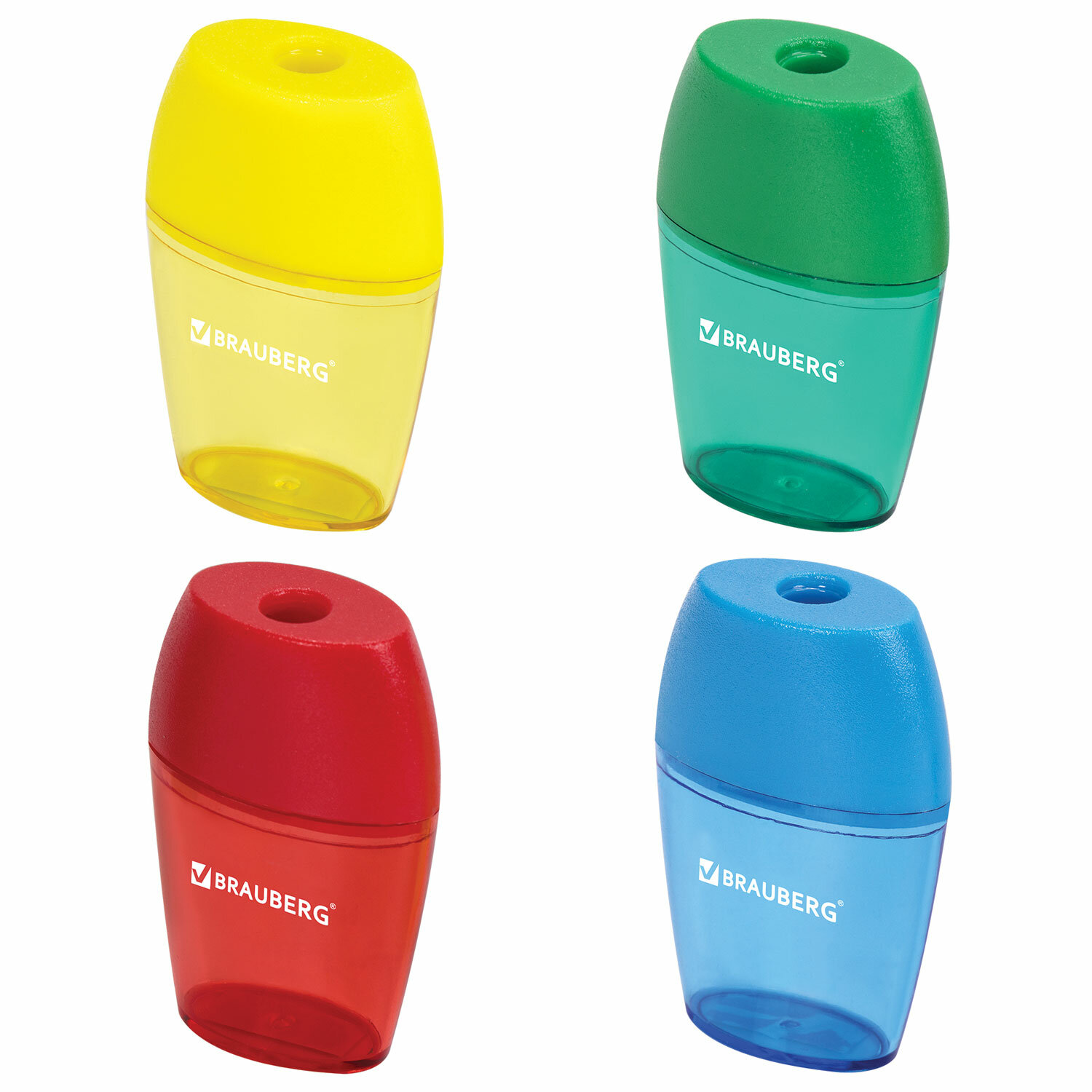 

Точилка BRAUBERG Diamond 24 шт, Разноцветный