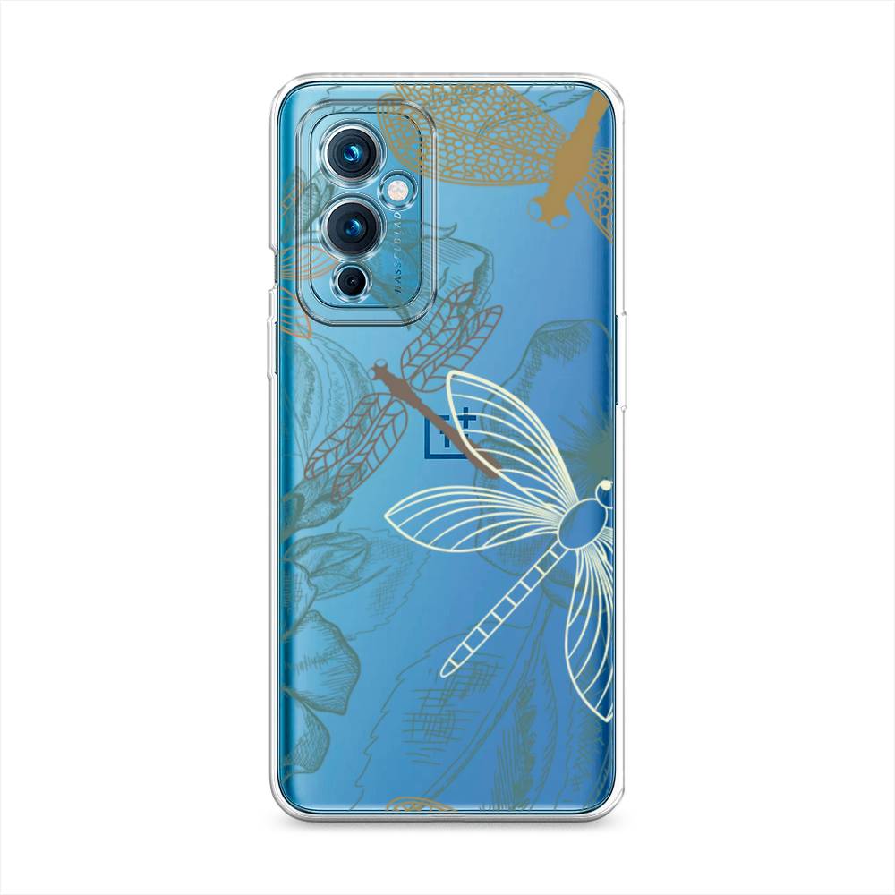 

Чехол Awog на OnePlus 9 LE2110 / ВанПлас 9 LE2110 "Тени стрекоз", Разноцветный, 152750-8