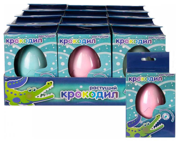 

Мини-яйцо Huggeland Растущий крокодил 200425208