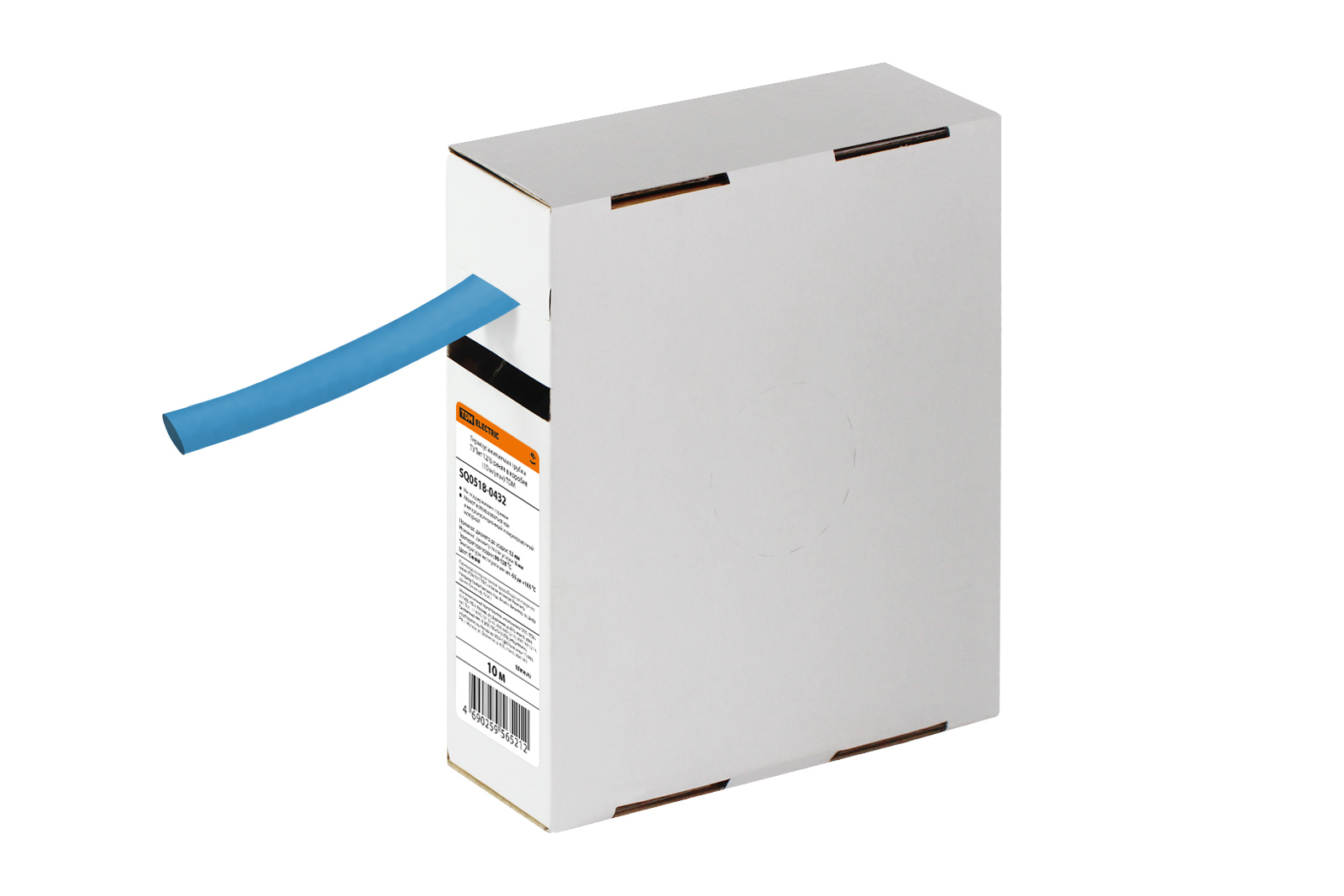 фото Термоусаживаемая трубка тутнг 12/6 синяя в коробке (10 м/упак) tdm tdm electric
