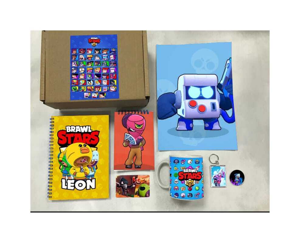 

Бокс с подарком Mewni-Shop принт "Brawl Stars, Бравл Старс" - 4, 070422, 7 предметов