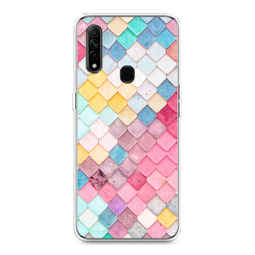 

Чехол Awog на Oppo A31 "Нежные ромбики", Разноцветный, 252250-4