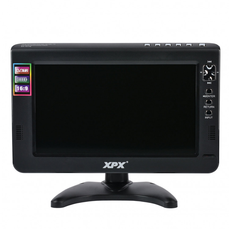 

Телевизор XPX EA-908D, 9,8"(24,5 см), FHD, Черный, EA-908D