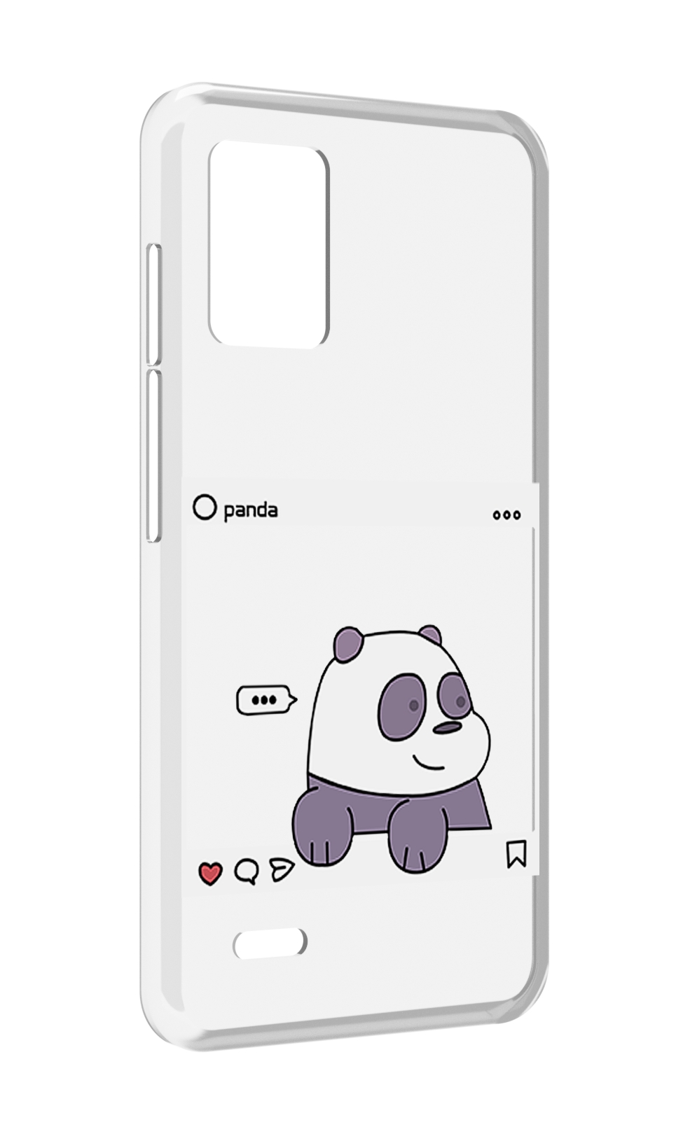 

Чехол MyPads пандочка-фотка для UMIDIGI Bison X10S / Bison X10G, Прозрачный, Tocco