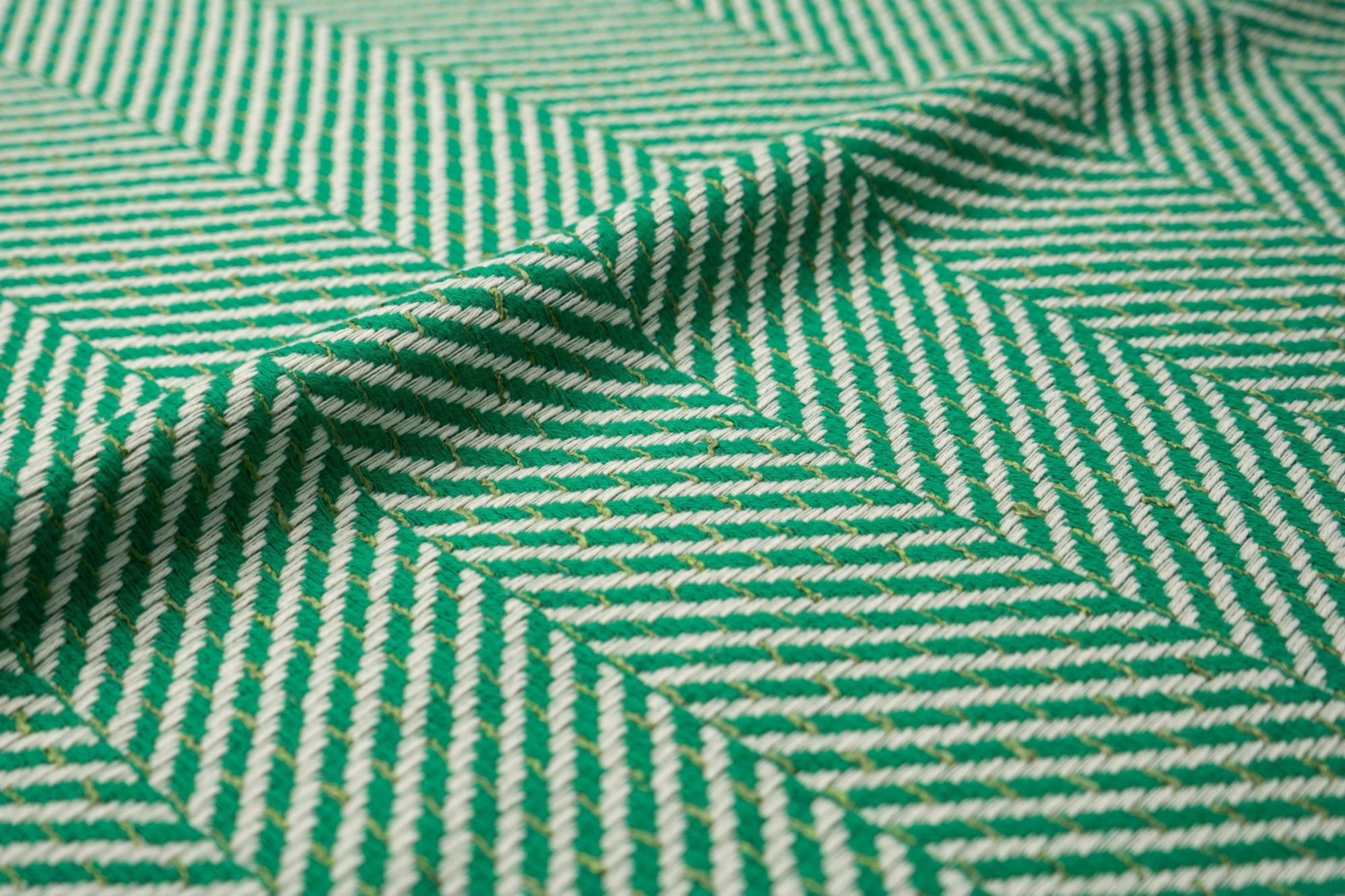 

Ткань UNOFABRIC CA197 твид зеленый с белым. Ткань для шитья 100x146 см, Белый;зеленый