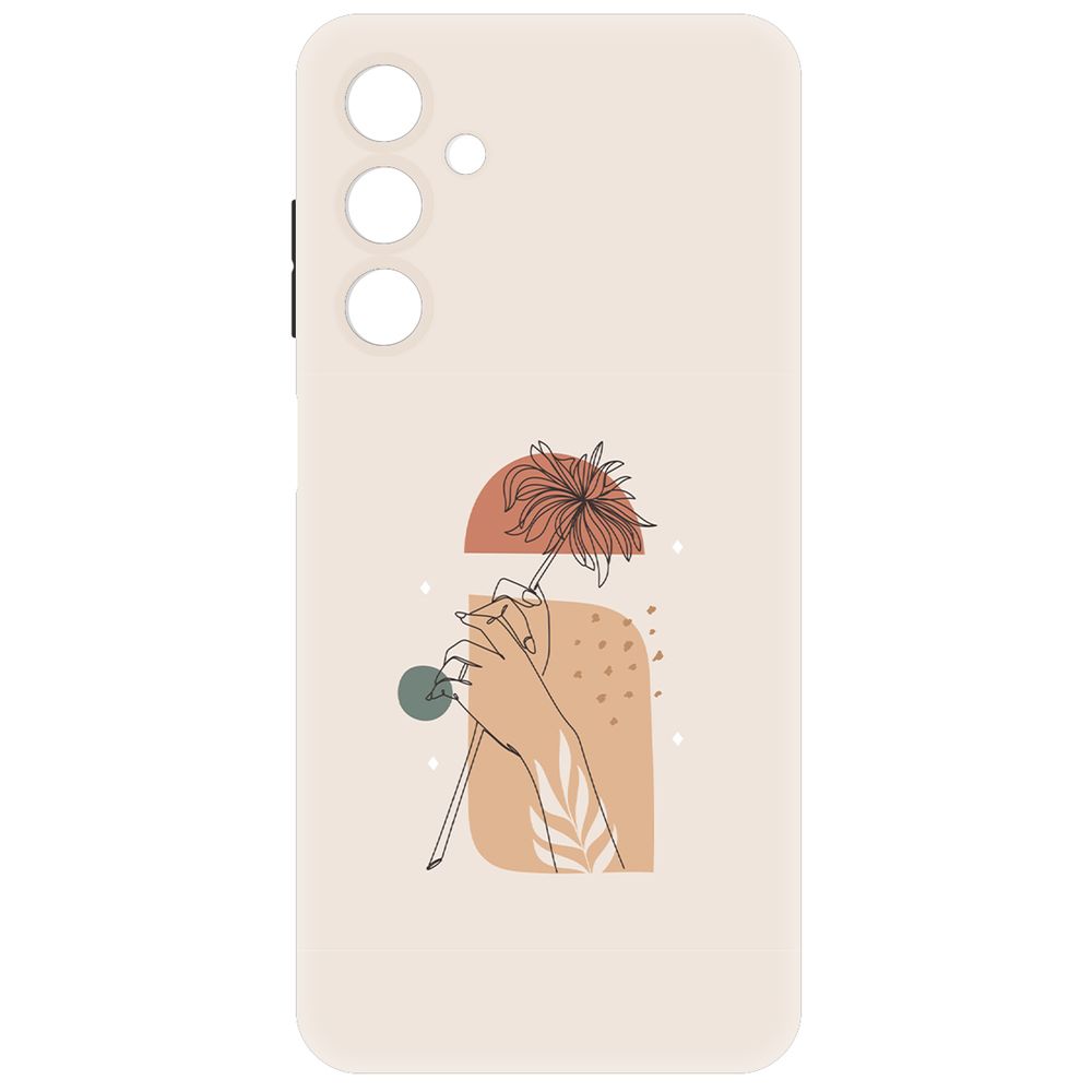

Чехол-накладка Krutoff Soft Case Романтика для Samsung Galaxy A25 5G (A256) черный