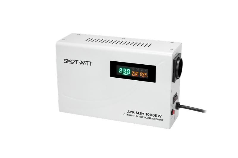 Стабилизатор напряжения настенный SMARTWATT AVR SLIM 1000RW