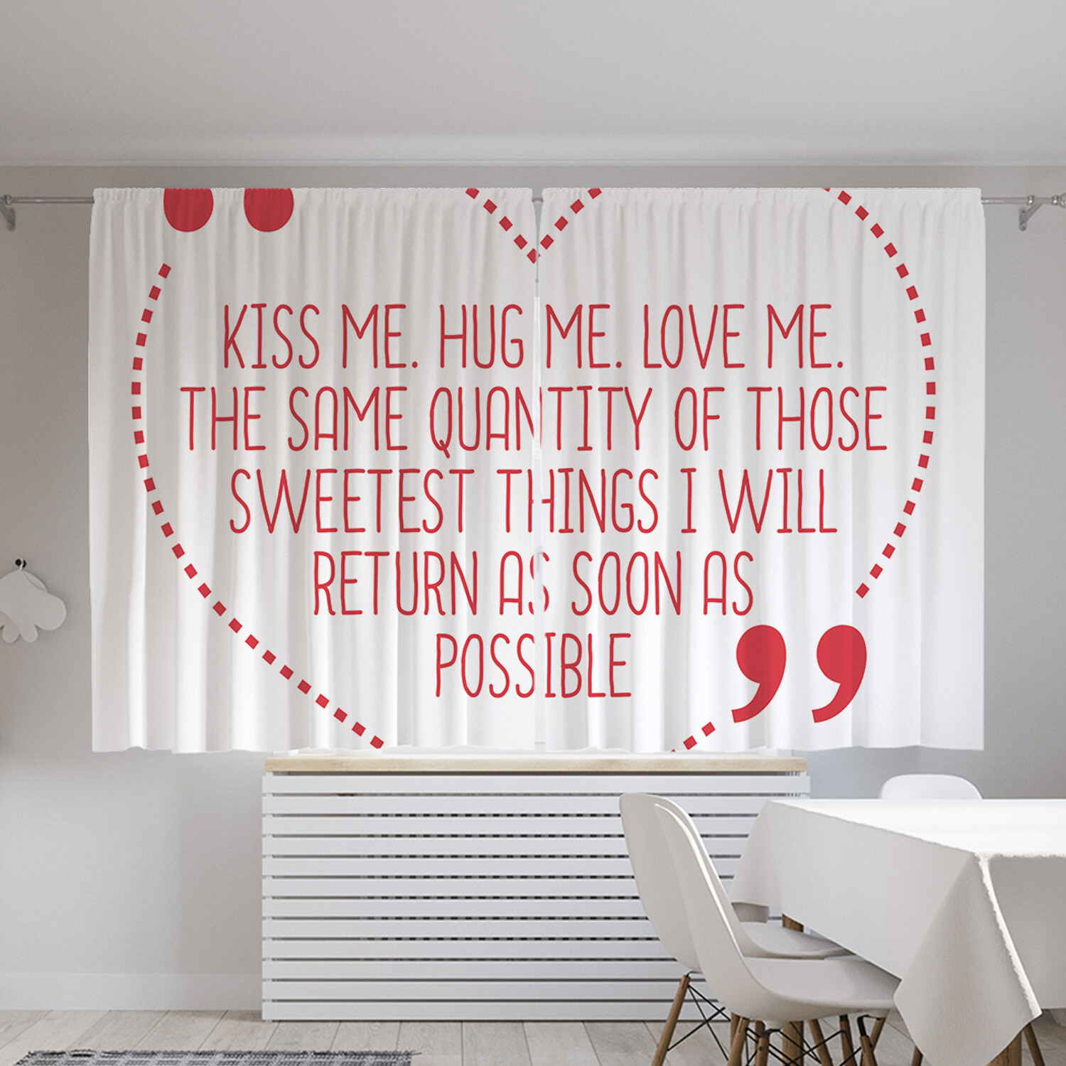 

Классические шторы JoyArty "Нежные поступки", серия Oxford DeLux, 2 полотна 145x180 см, Нежные поступки