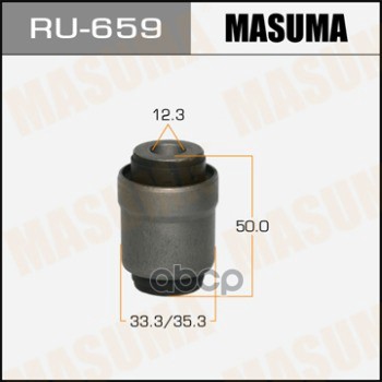 

Ru-659_сайлентблок Заднего Рычага Nissan Murano 08> Masuma арт. RU659