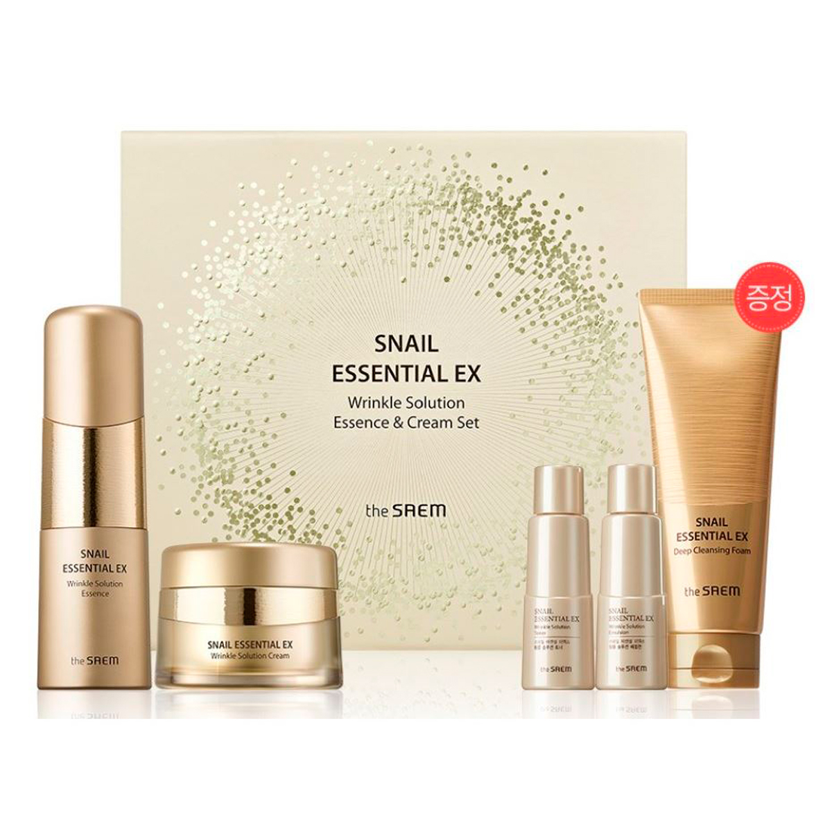 Набор The Saem Snail Essential EX Wrinkle Solution Essence & Cream Special Set royal barber набор 15 daily special