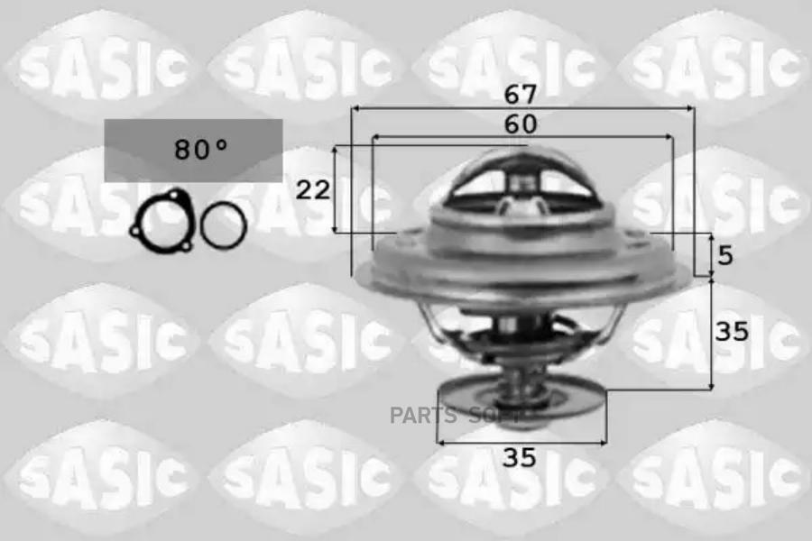 Термостат, Охлаждающая Жидкость SASIC 9000337