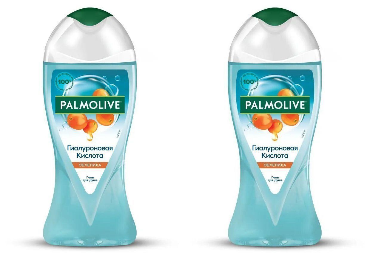 

Гель для душа Palmolive Гиалуроновая кислота и Облепиха 250 мл 2 шт, 8718951504653