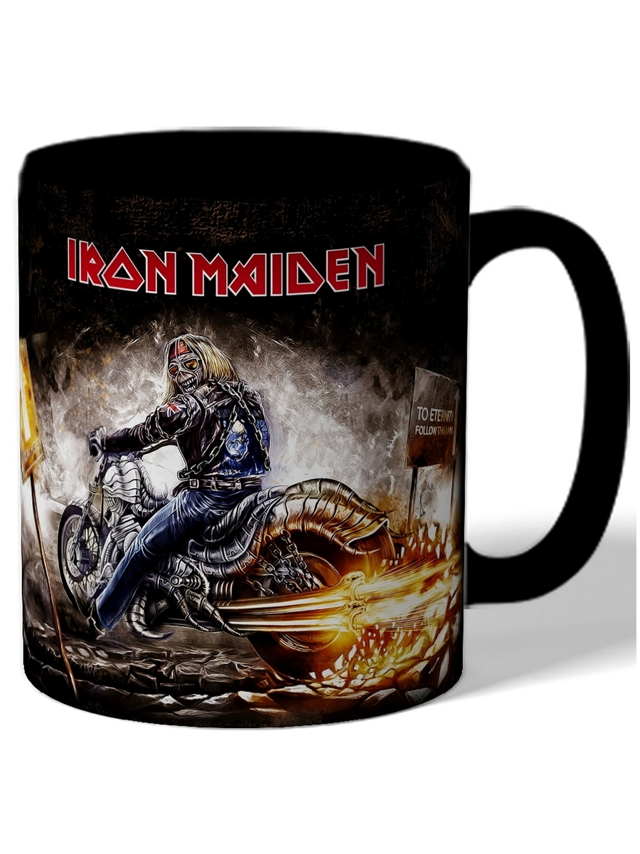 фото Кружка drabs с рисунком iron maiden bike