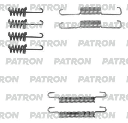 Комплект монтажный тормозных колодок PATRON PSRK0264