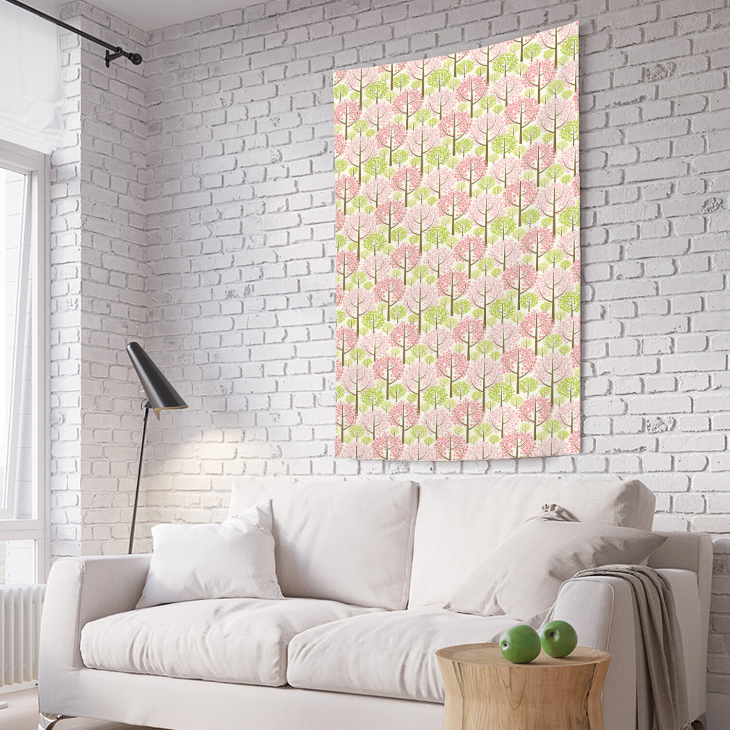 

Вертикальное фотопанно на стену JoyArty Фруктовый сад 150x200 см, Фруктовый сад