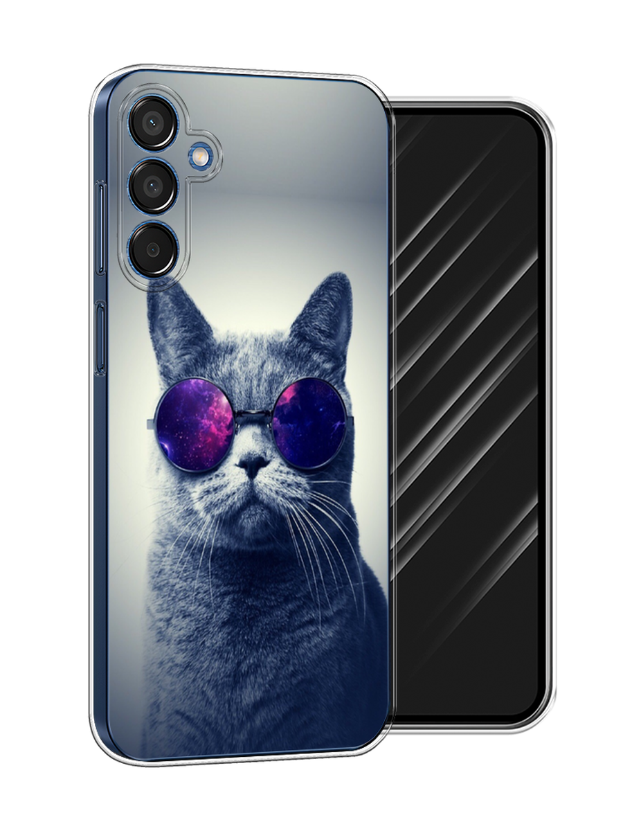 

Чехол Awog на Samsung Galaxy M15 5G "Космический кот", Бордовый, 2109550-1